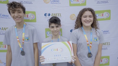 Celesc entrega prêmios aos medalhistas da 2ª Olimpíada Nacional de Eficiência Energética em SC
